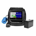 Garmin ECHOMAP UHD2 7 in. sv Ice Fishing Bundle w/ECHOMAP UHD2 73sv & GT10HN-IF Trans 010-02684-35